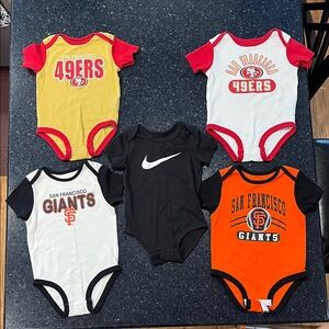 5 Pack Of Baby Bodysuit/Kids One-Piece